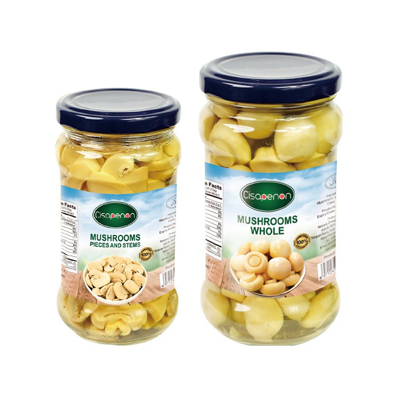 Glass Jar Champignon