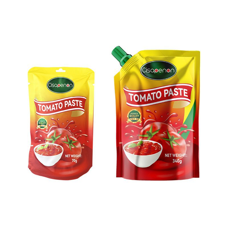 sachet tomato paste