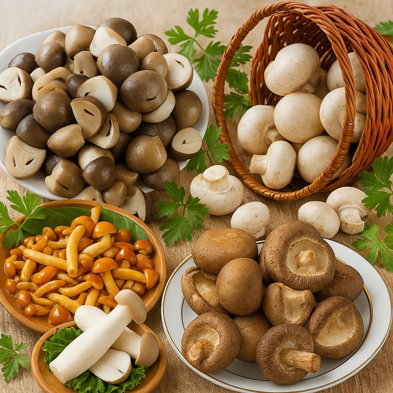 Canned Mushrooms